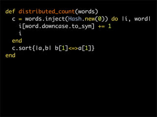 EC2, MapReduce, and Distributed Processing