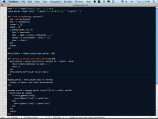 EC2, MapReduce, and Distributed Processing