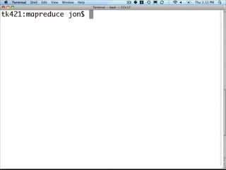 EC2, MapReduce, and Distributed Processing
