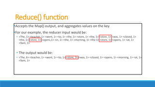 Map reduce | PPT