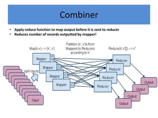 Java Reduce With Combinator Map Reduce | PPTX