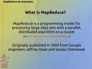 Mapreduce by examples | PDF