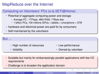 Mapreduce Runtime Environments: Design, Performance, Optimizations | PDF