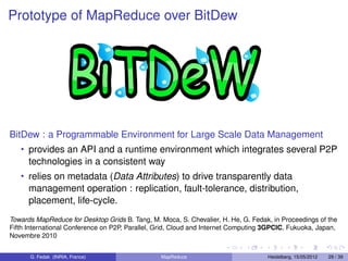 Mapreduce Runtime Environments: Design, Performance, Optimizations | PDF