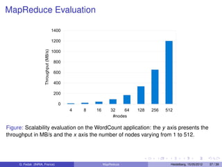 Mapreduce Runtime Environments: Design, Performance, Optimizations | PDF