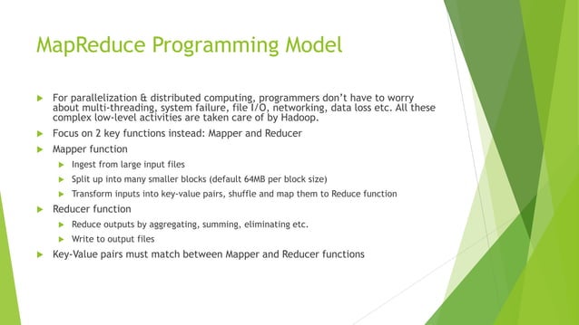 Introducing MapReduce Programming Framework | PPTX