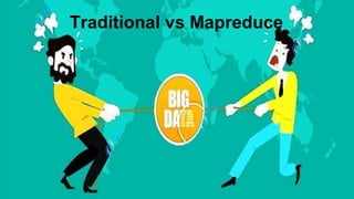 Traditional vs Mapreduce
 