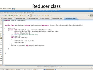 Reducer class
http://www.allsoftsolutions.in
 