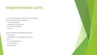 Map reduce presentation | PPTX