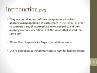 Map reduce presentation | PPTX