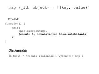 MapReduce w MongoDB | PDF