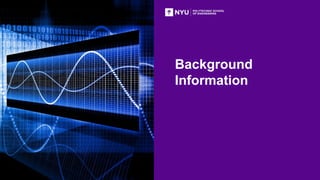 Background
Information
 