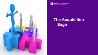The Acquisition
Saga
 