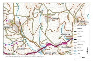 N
© Crown Copyright/database right 2014. An Ordnance Survey/EDINA supplied service.
1 km
 