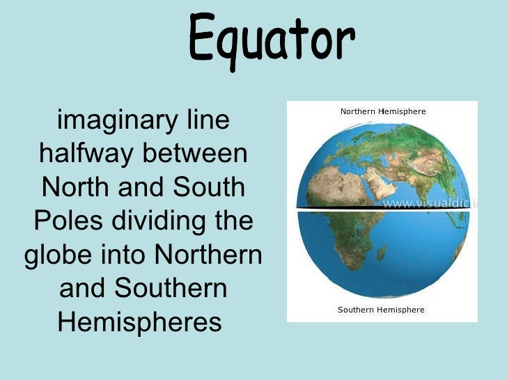 in what direction is the equator from the south pole in what direction is the equator from the south pole