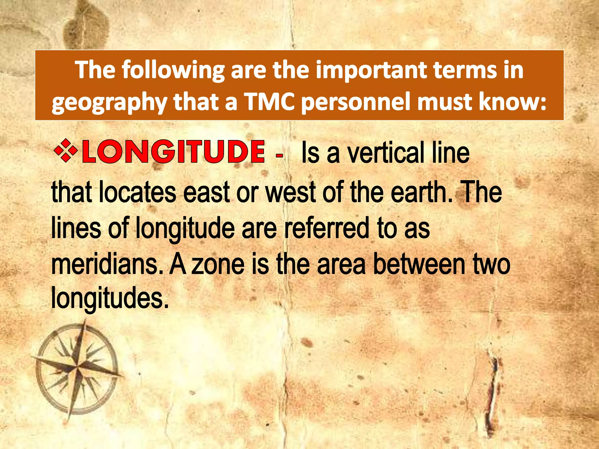 Maps and map reading