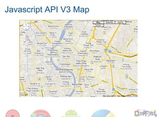 Javascript API V3 Map
 