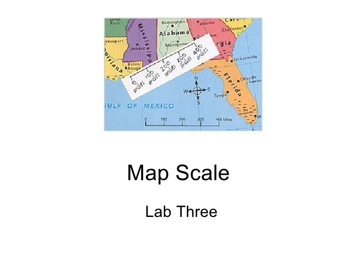 Map scale