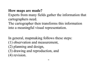 Maps, cartography and significances | PDF