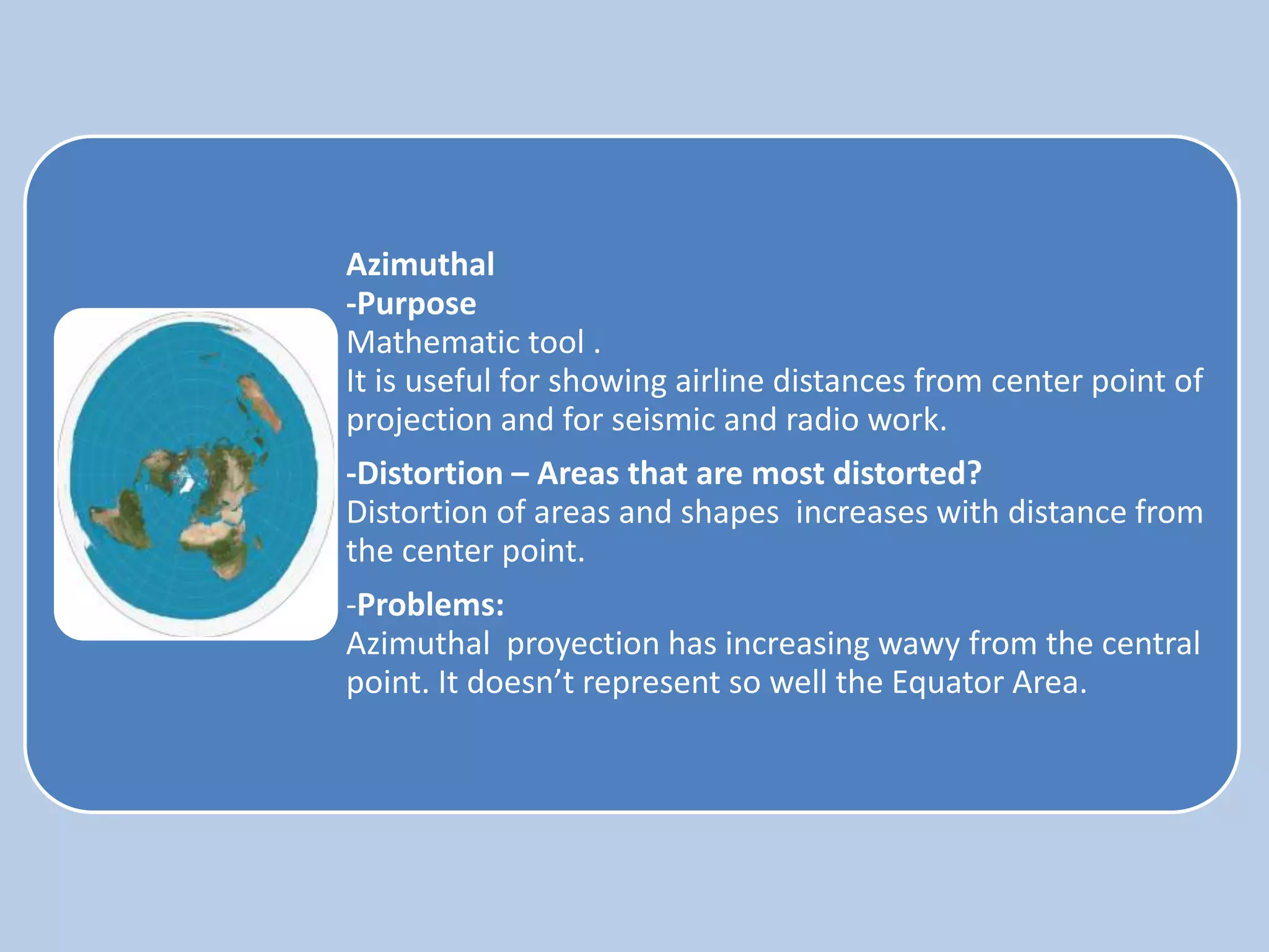 Maps Projections and Treasure Hunt | PPTX | Geography | Science