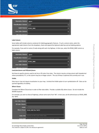 Map serverinstallation1.5.1