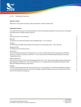 Map serverinstallation1.5.1