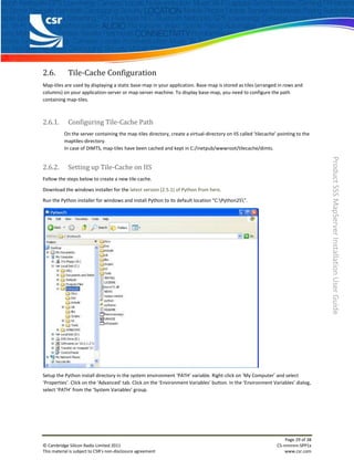Map serverinstallation1.5.1