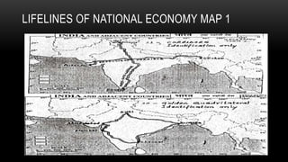 LIFELINES OF NATIONAL ECONOMY MAP 1
 