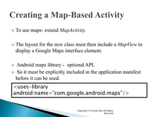 Maps in android | PPT