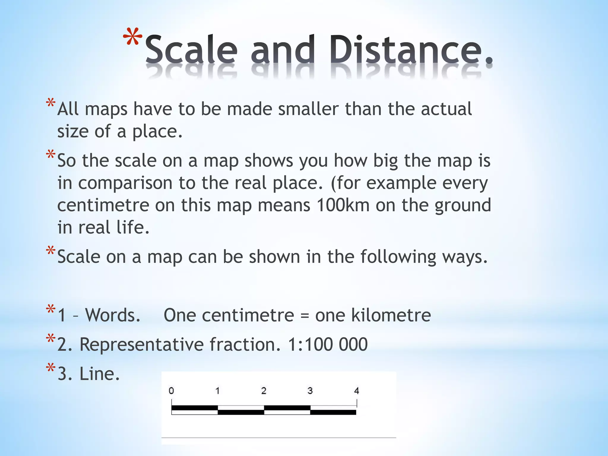 Map skills – measuring distance and using a | PPTX