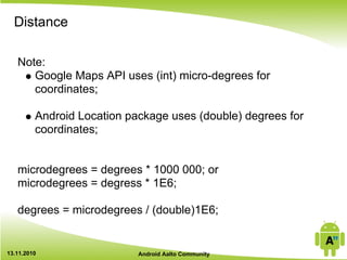 Google Maps API for Android | PDF