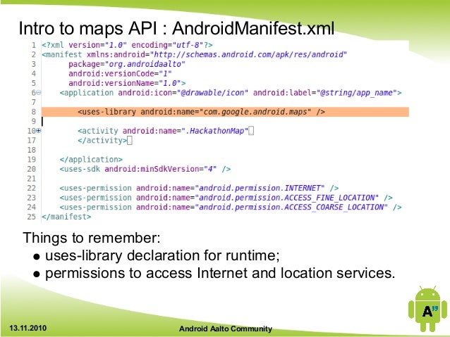 Google Maps API for Android