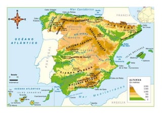 Maps of spain