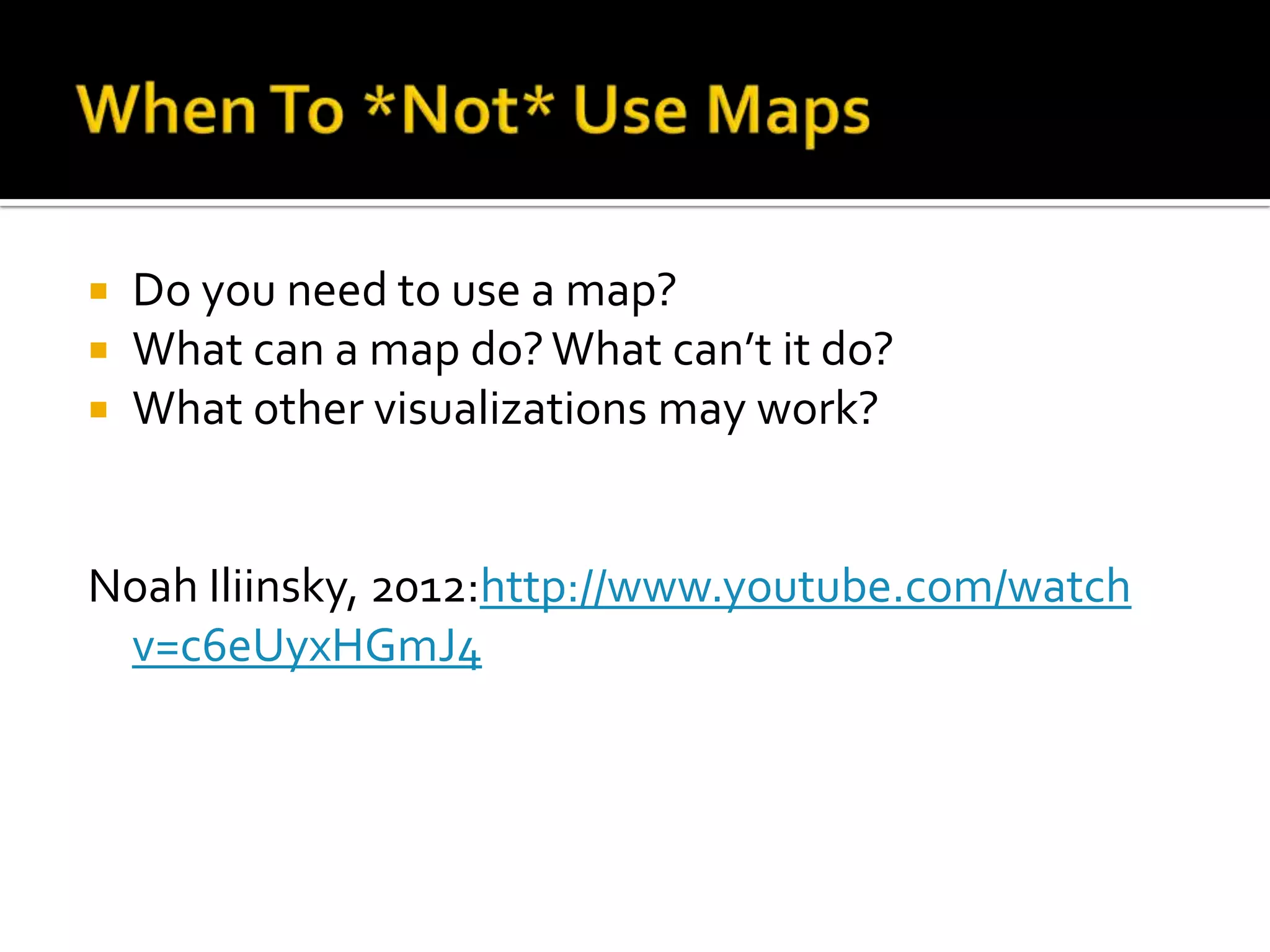 Maps_Visualization | PPT