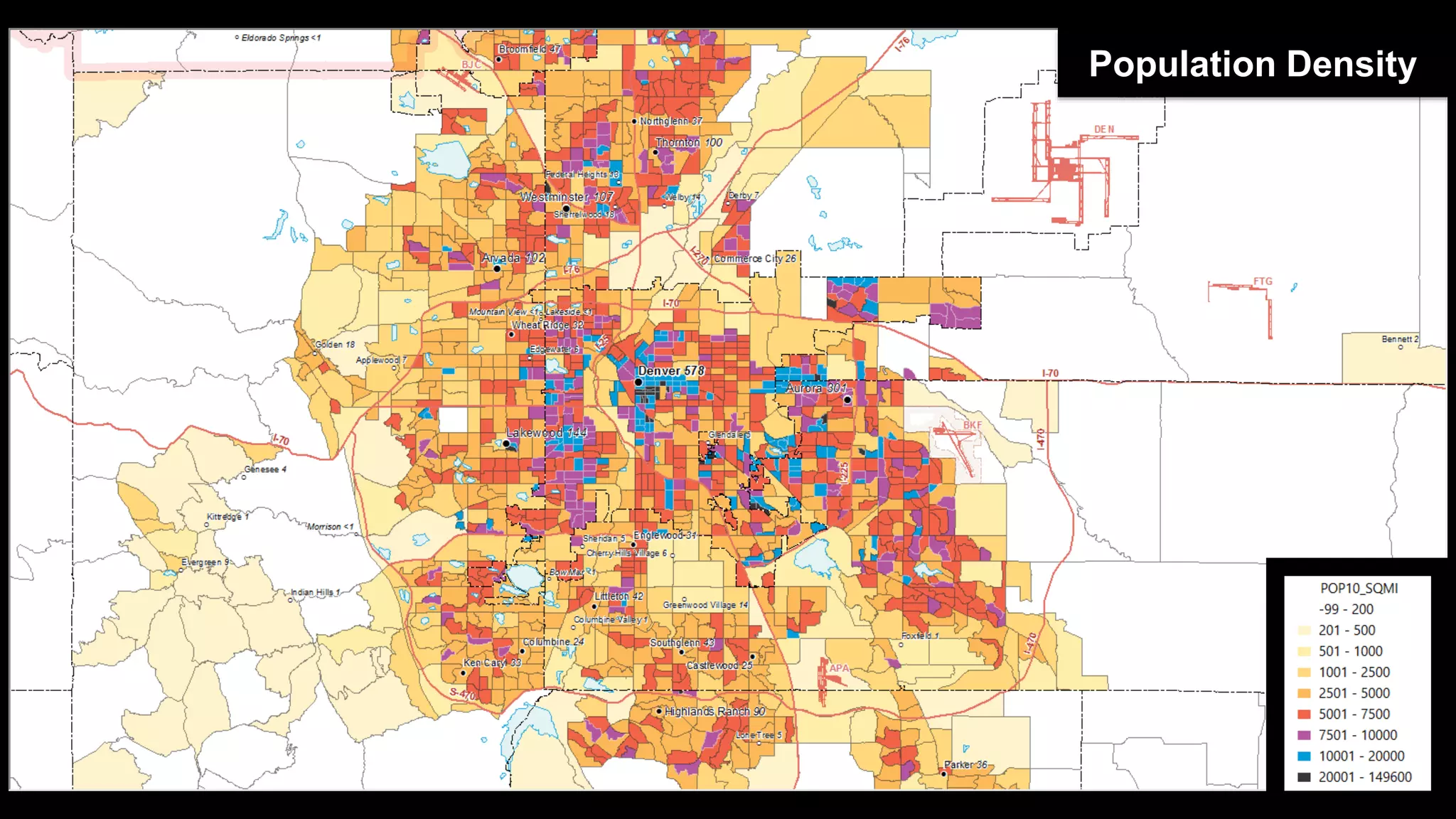 Population Density
 