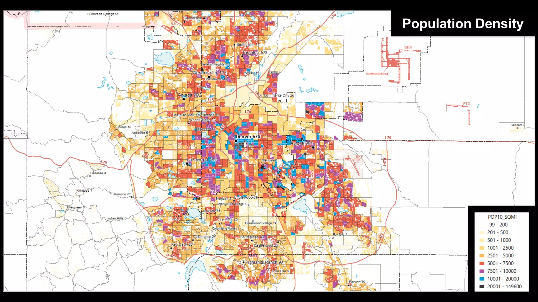 Population Density
 