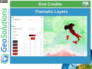 End Credits
Thematic Layers
 