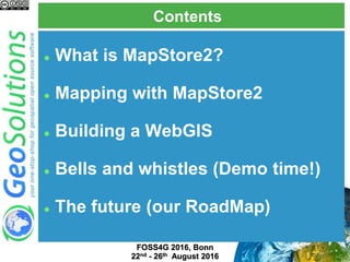 MapStore 2, modern mashups with OL3, Leaflet and React | PPTX