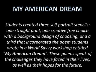 Map student work samples slide show | PPT