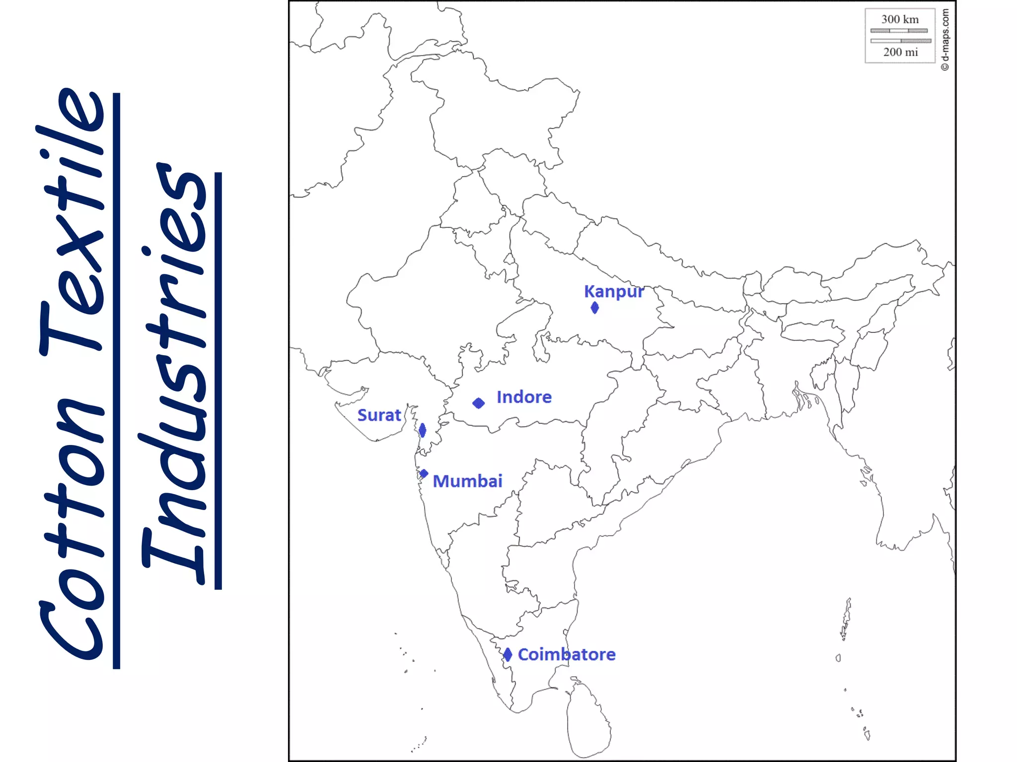 Cotton
Textile
Industries
 