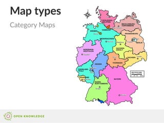 Map types
Category Maps
 