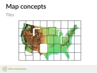 Map concepts
Tiles
 