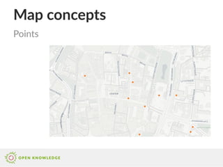 Map concepts
Points
 