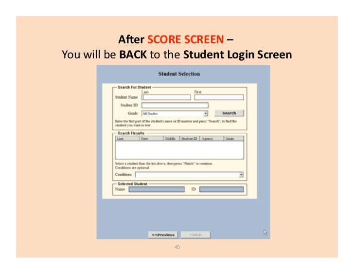 Map Testing Student Login