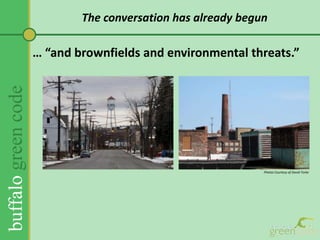 … “Buffalo’s great Olmsted parks and parkways.”The conversation has already begun