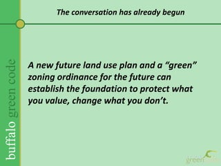 “You value great historic architecture”The conversation has already begun