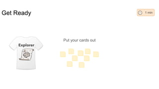Get Ready
Put your cards out
1 min
 