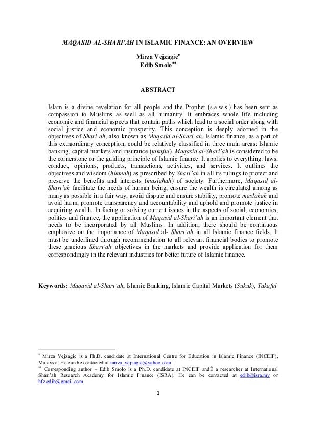 Phd thesis in islamic banking and finance yahoo