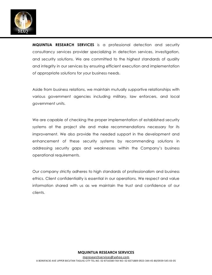 Maq New Company Profile