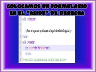 Maquetacion de una pagina web